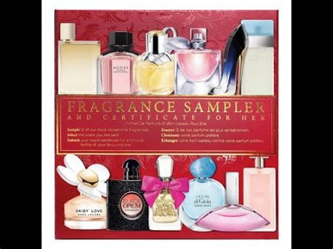 shoppers drug mart fragrance sampler.